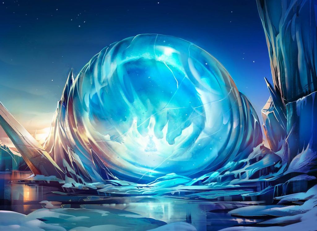 Aang's Iceberg - Illustration by Matteo Bassini