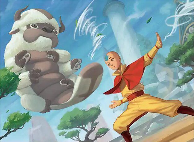 Airbender Ascension - Illustration by Shiren