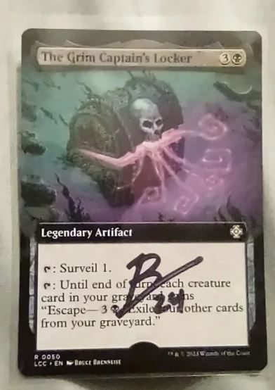 The Grim Captain's Locker Artist Proof
