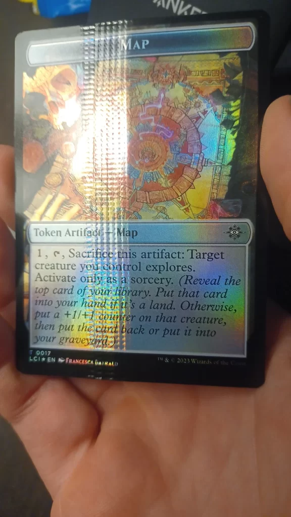 Crimped Map Token misprint