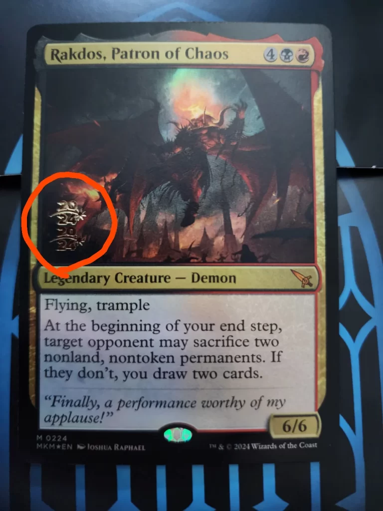 Rakdos, Patron of Chaos misprint