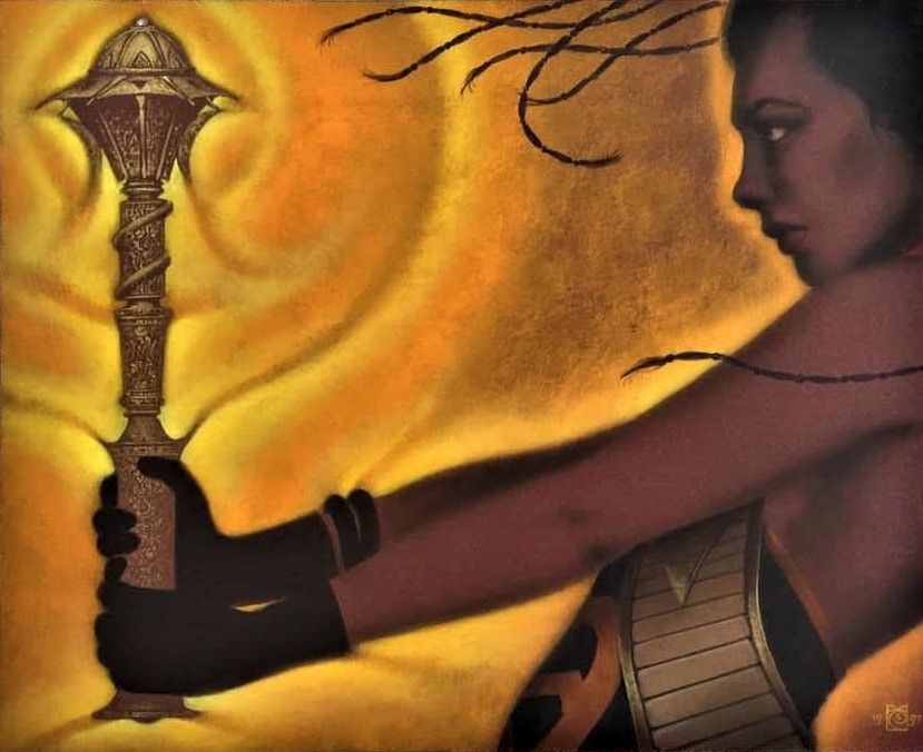 Isochron Scepter - Illustration by Mark Harrison