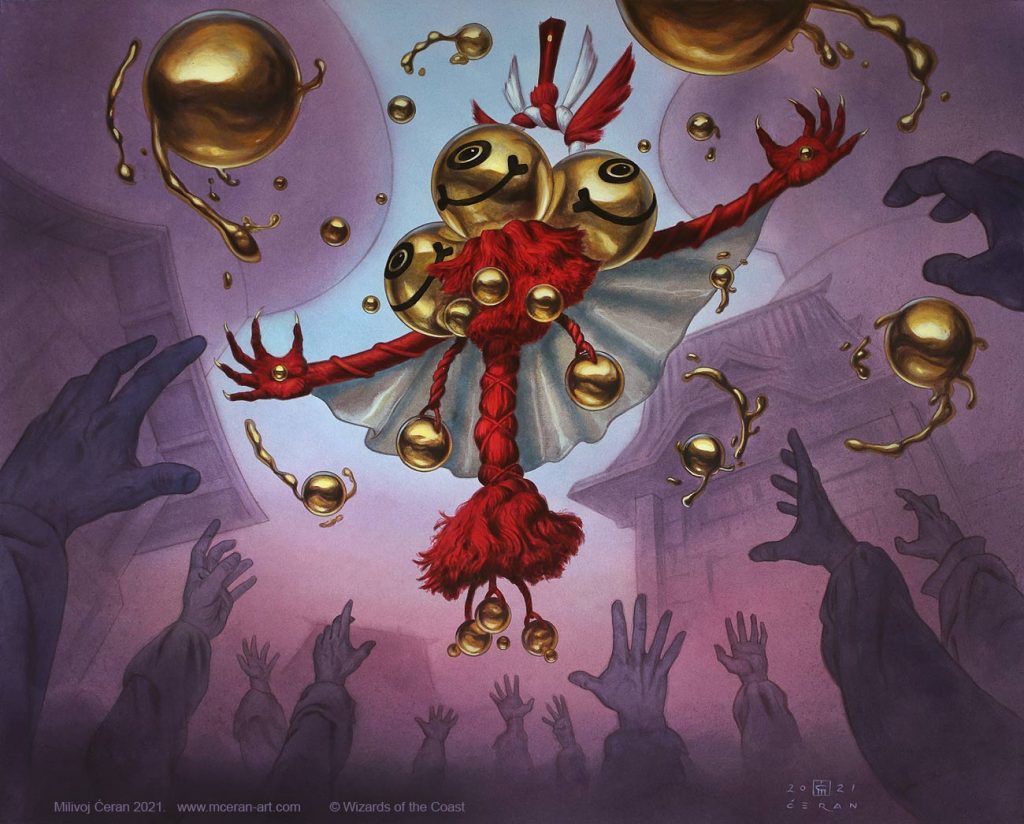 Kami of Celebration - Illustration by Milivoj Ceran