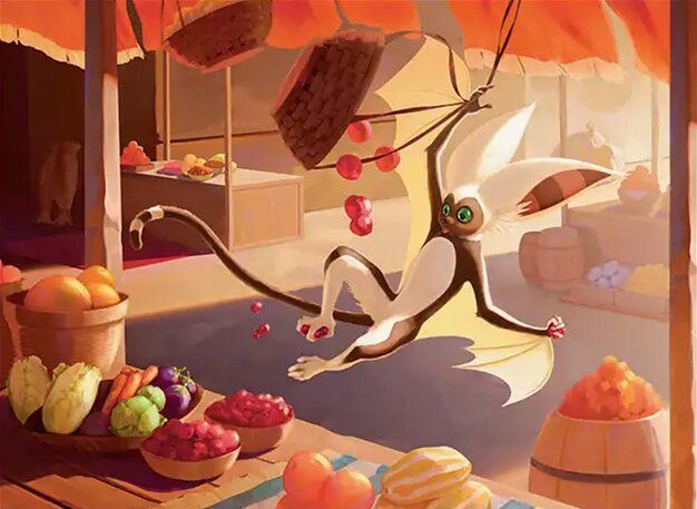 Momo, Playful Pet - Illustration by Awanqi (Angela Wang)