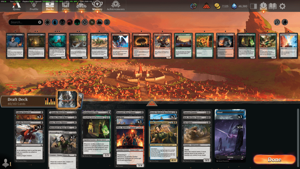 Mono-Black Avatar Trophy