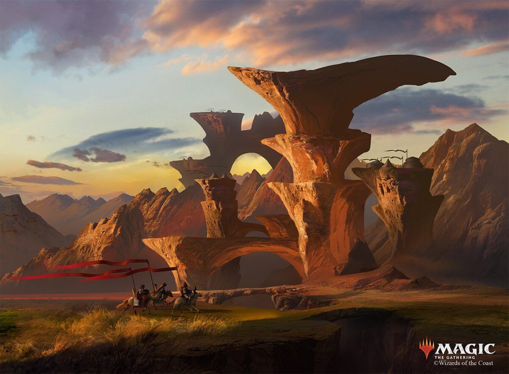 Nomad Outpost - Illustration by Kamila Szutenberg