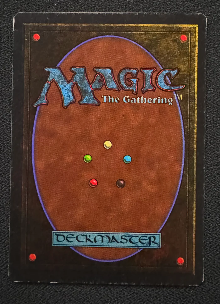 misprint Scrubland card back