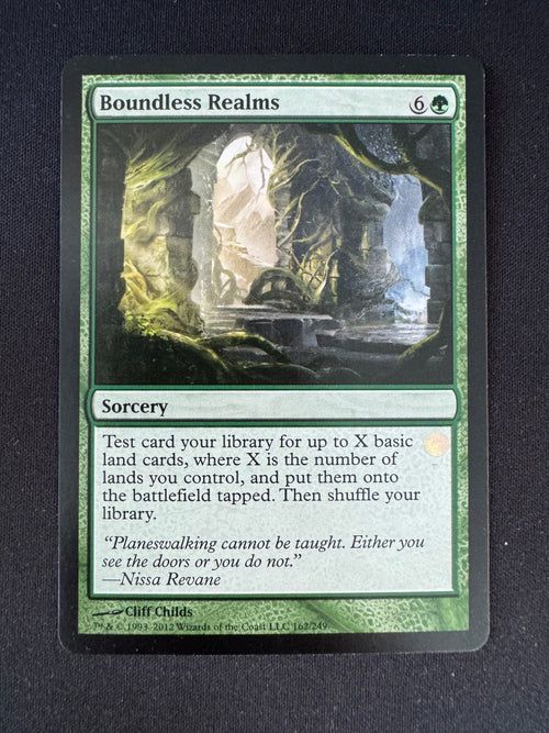 Test print Boundless Realms