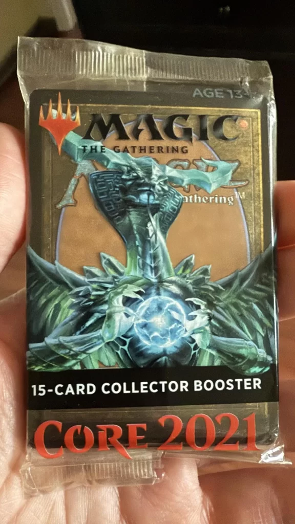 Transparent Core Set 2021 Booster Pack