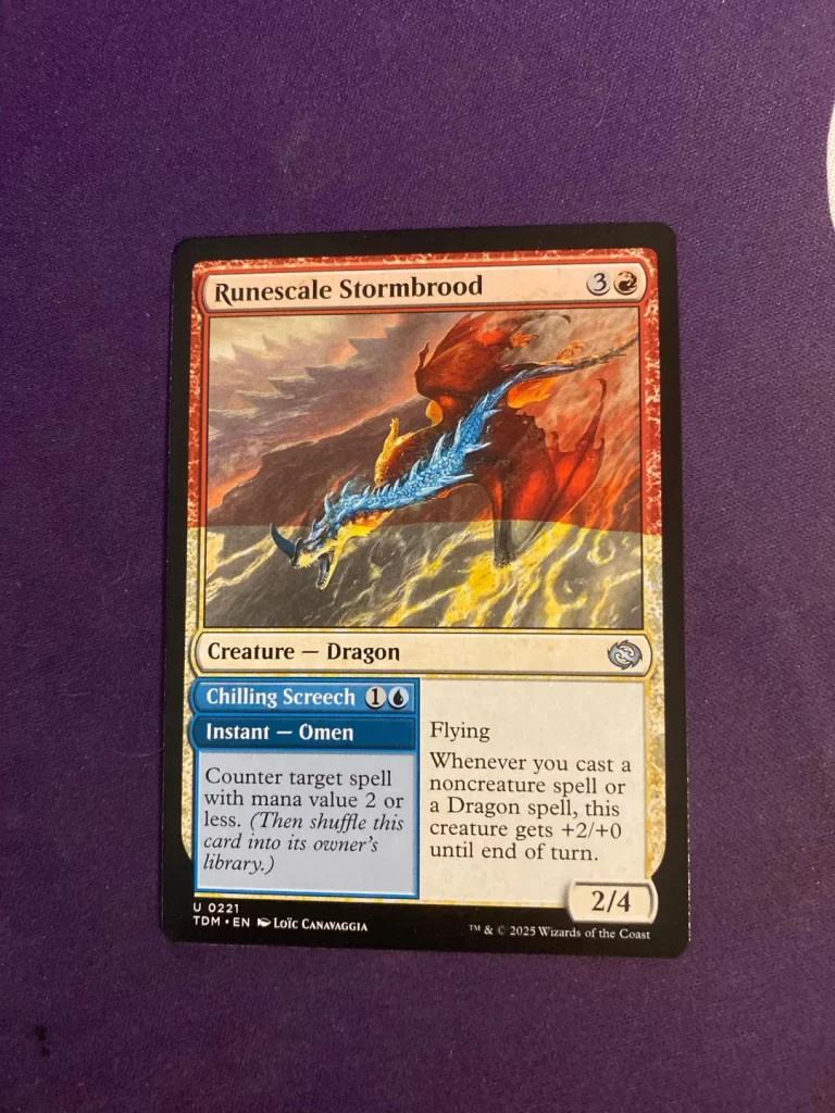 Runescale Stormbrood misprint