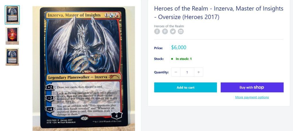 Oversized Inzerva, Master of Insights