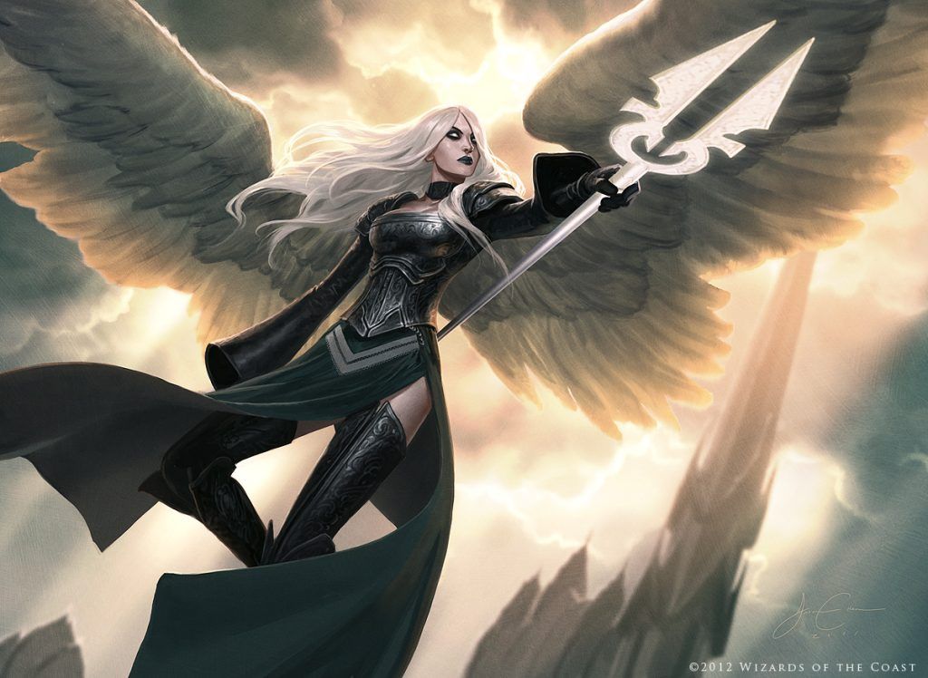 Avacyn, Angel of Hope (Avacyn Restored) - art by Jason Chan