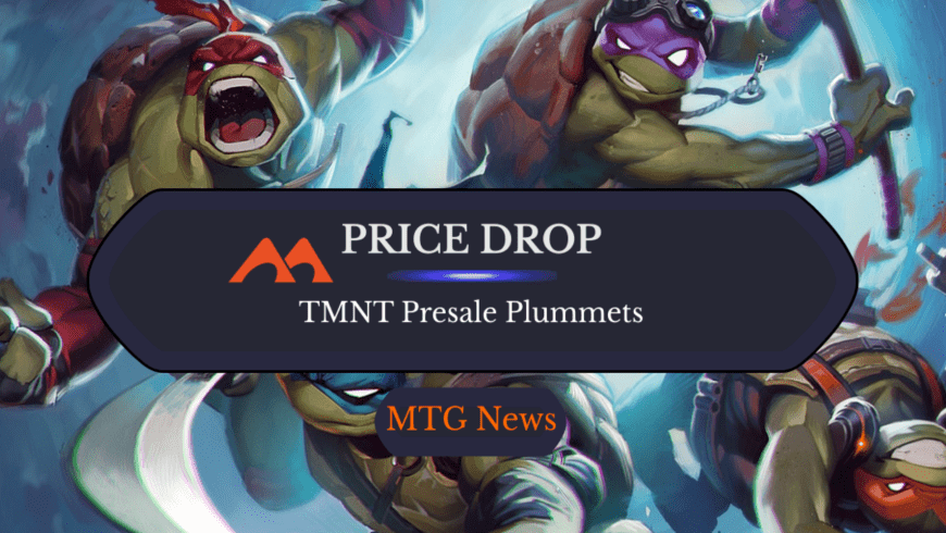 TMNT Collector Booster Presale Prices Emphasize Unfortunate Truth