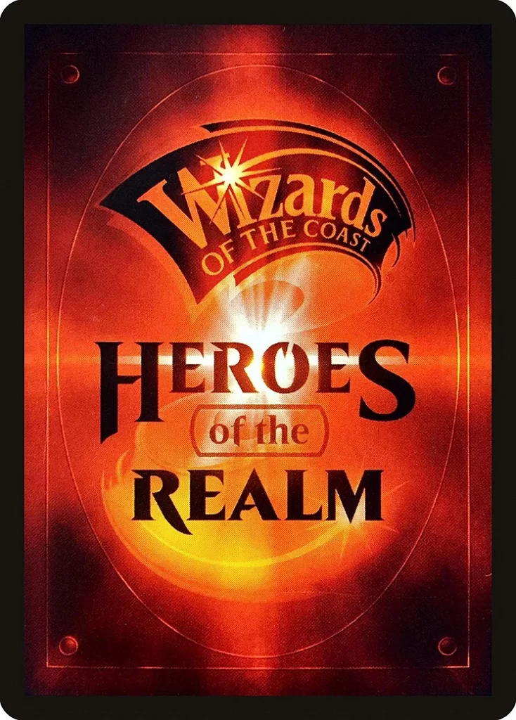 Heroes of the Realm card back