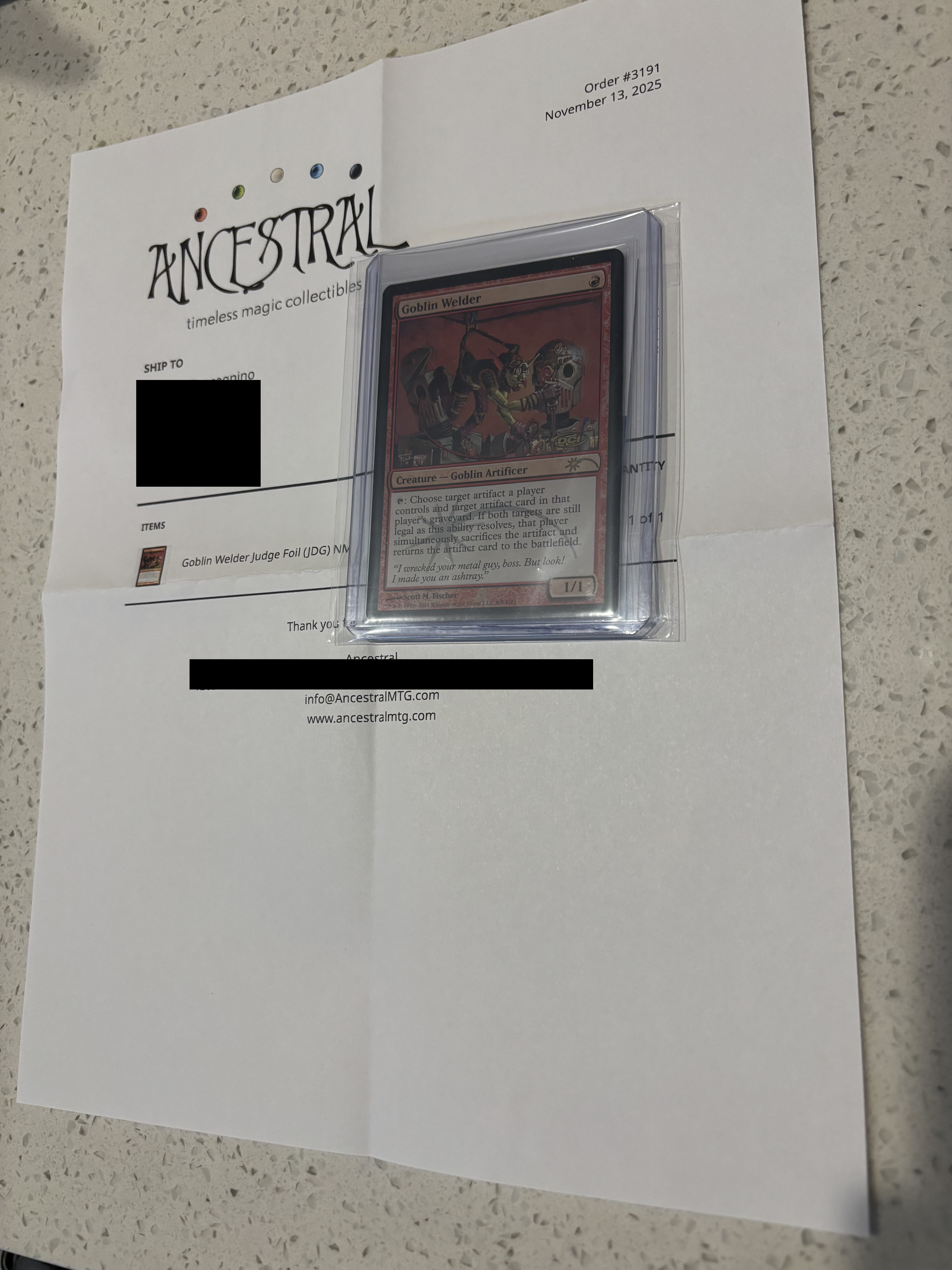 AncestralMTG package