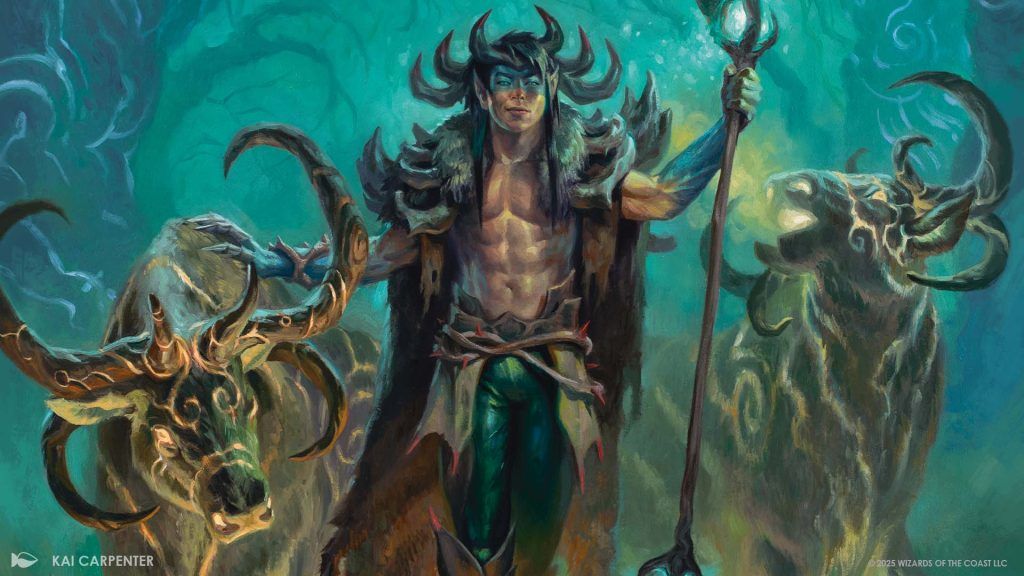 Oko Lorwyn Eclipsed Art - Illustration by Kai Carpenter