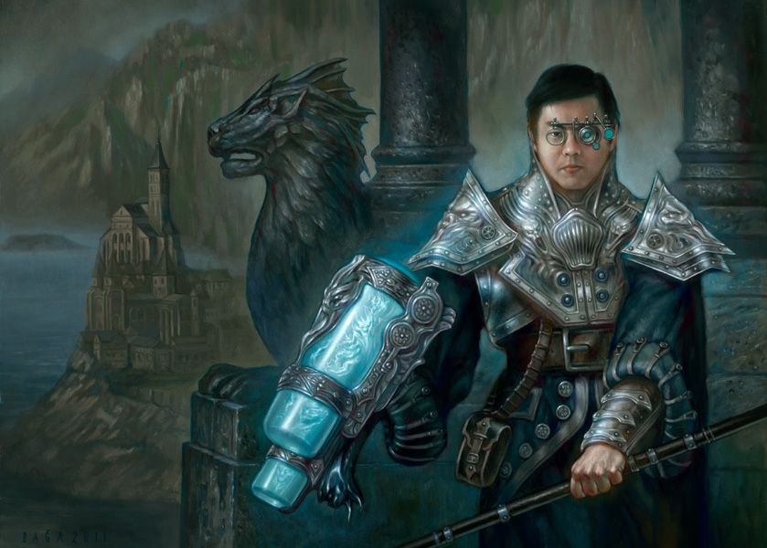 Snapcaster Mage - Illustration by Volkan Baga