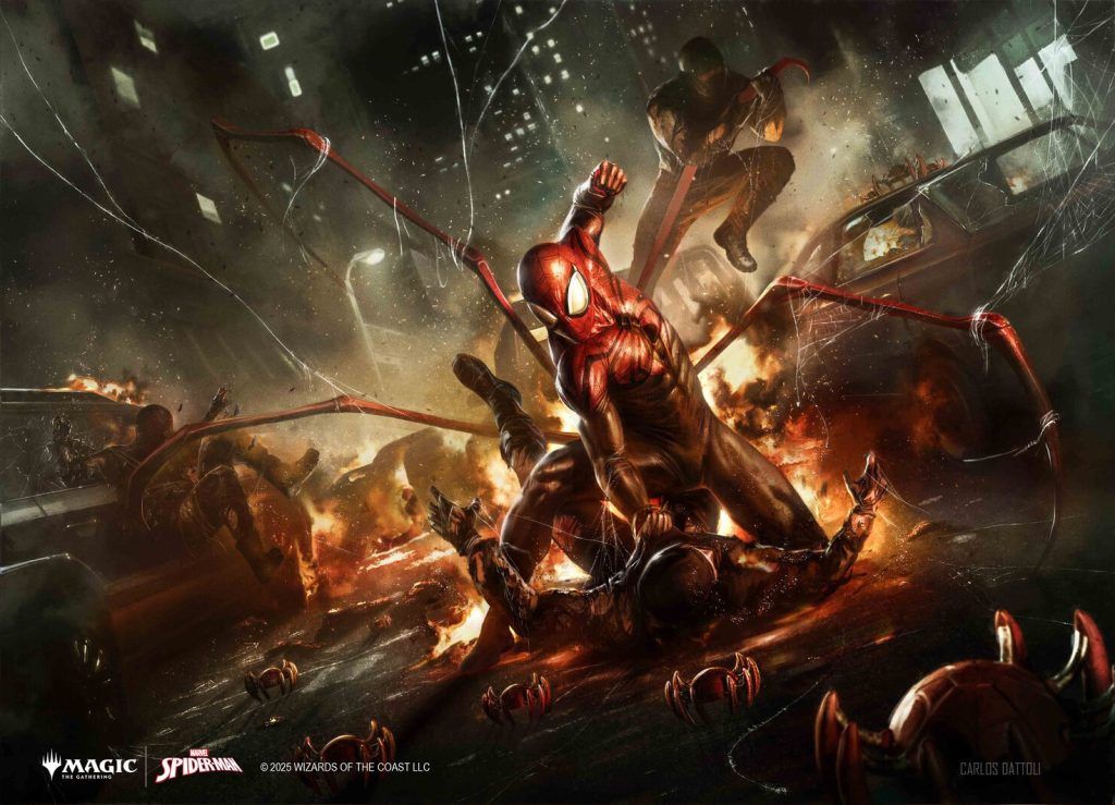 Superior Spider-Man - Illustration by Carlos Dattoli