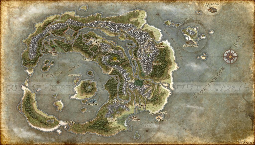 Treasure Cove (Misc. Promos) - Illustration by Jared Blando
