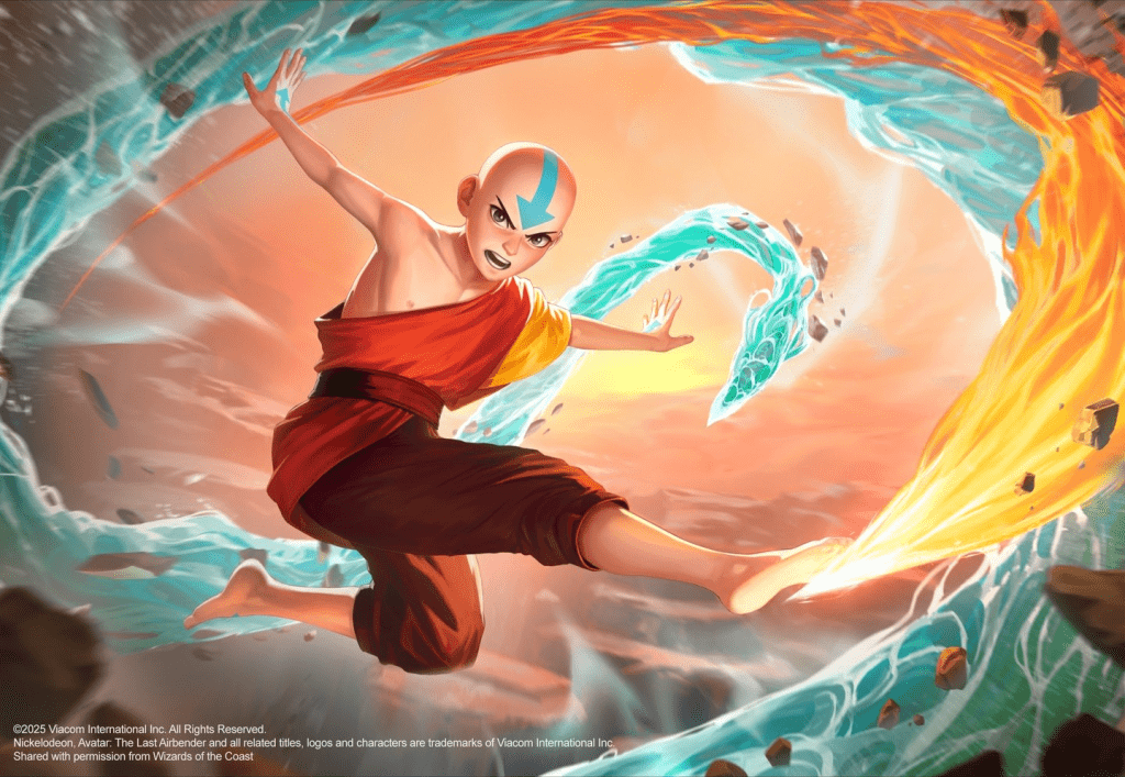 Avatar Aang - Illustration by Fahmi Fauzi