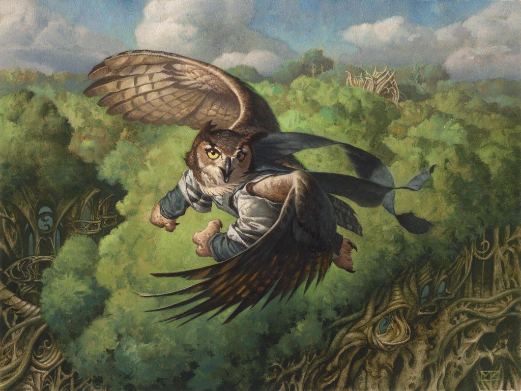 Abigale, Eloquent First-Year - Illustration by Mark Zug