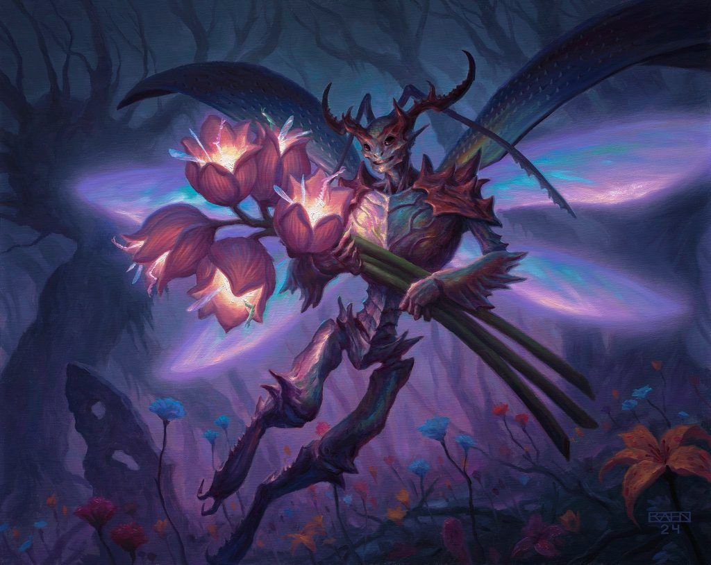 Bitterbloom Bearer - Illustration by Chris Rahn