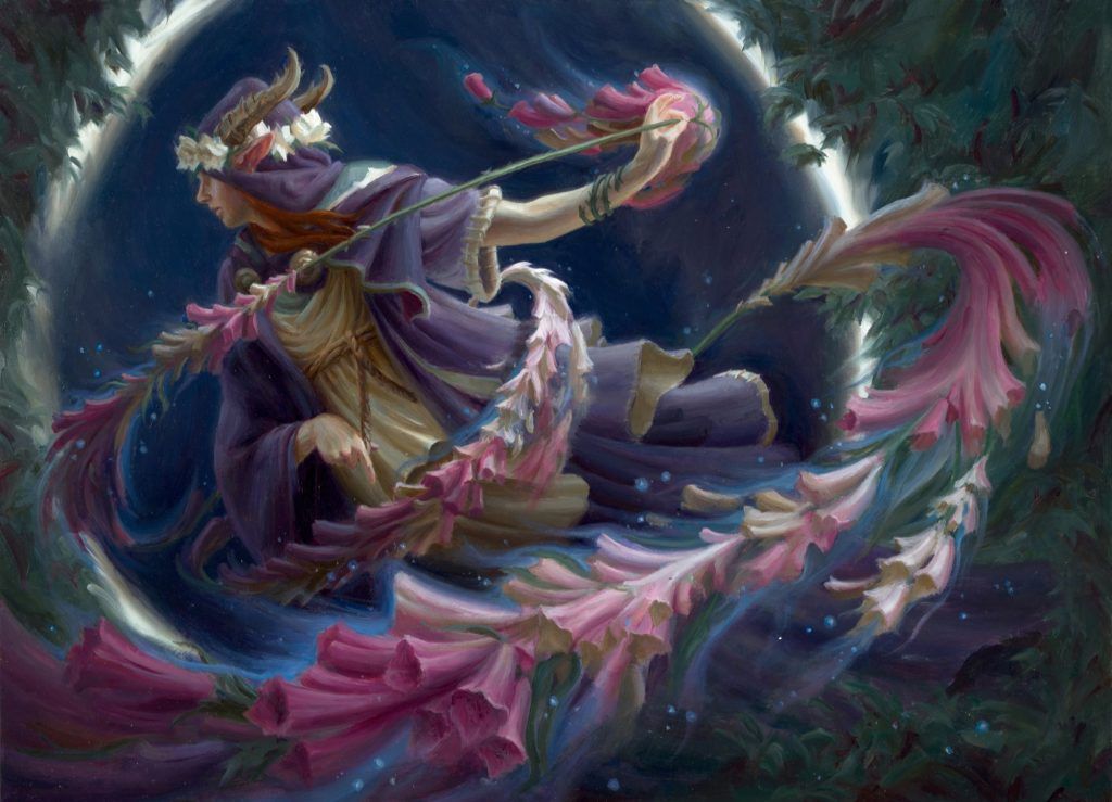 Blossoming Defense - Illustration by Eelis Kyttanen