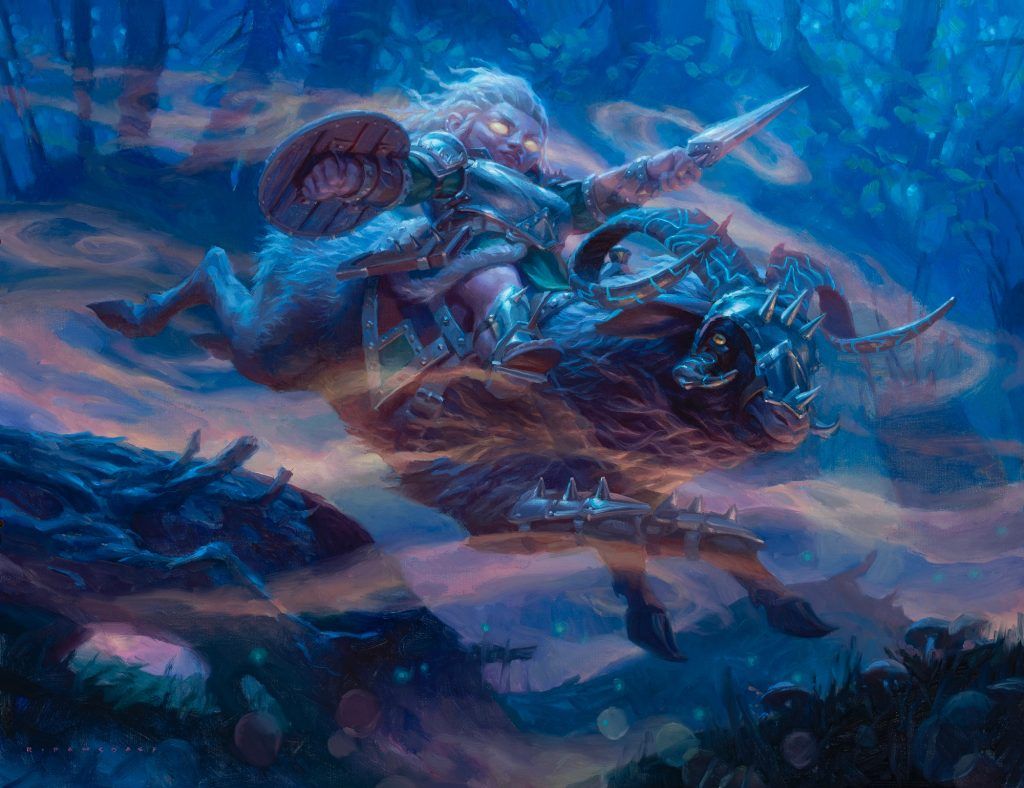 Bristlebane Outrider - Illustration by Ryan Pancoast