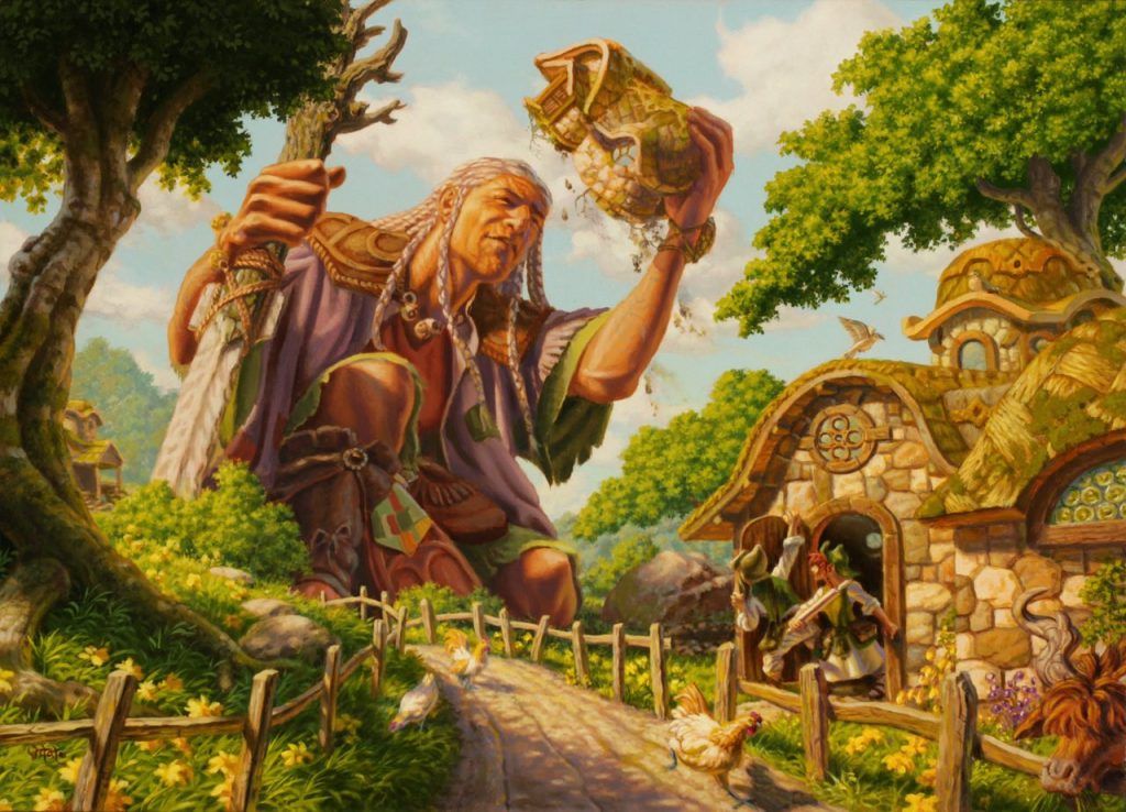 Curious Colossus - Illustration by Raoul Vitale