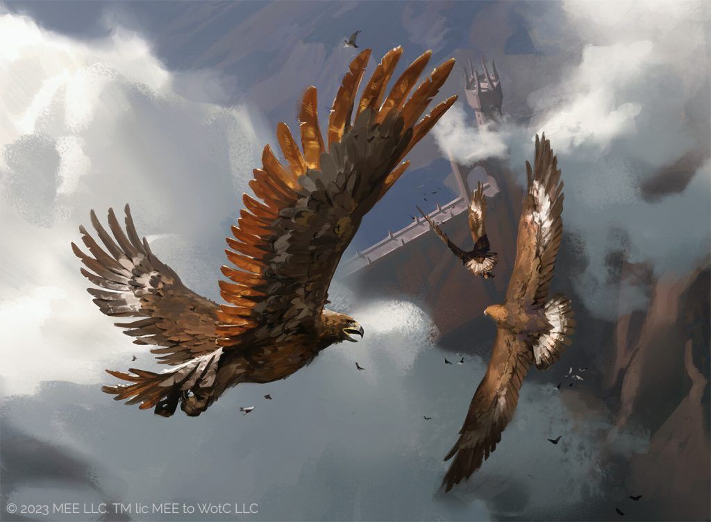 Eagles of the North - Illustration by Axel Sauerwald