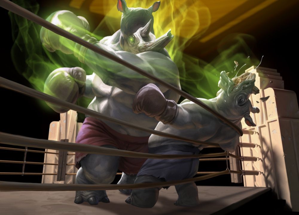 Fight Rigging - Illustration by Daarken