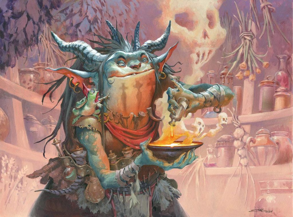 Grub, Storied Matriarch - Illustration by Jesper Ejsing