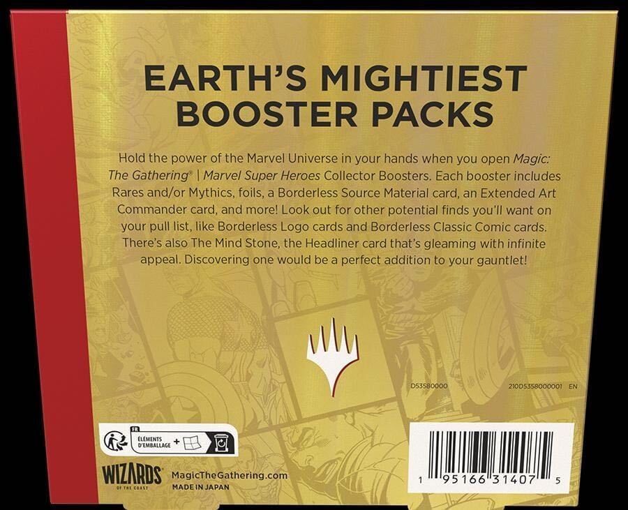 Marvel Super Heroes collector booster box