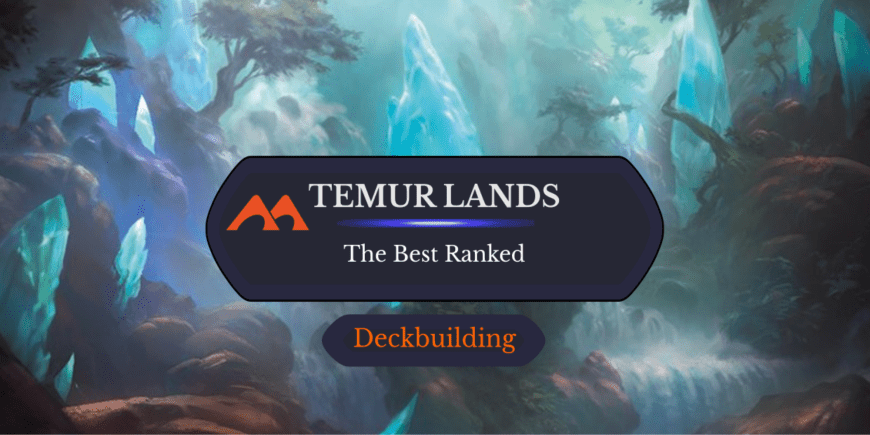 All 3 Temur Lands in Magic Ranked - Draftsim