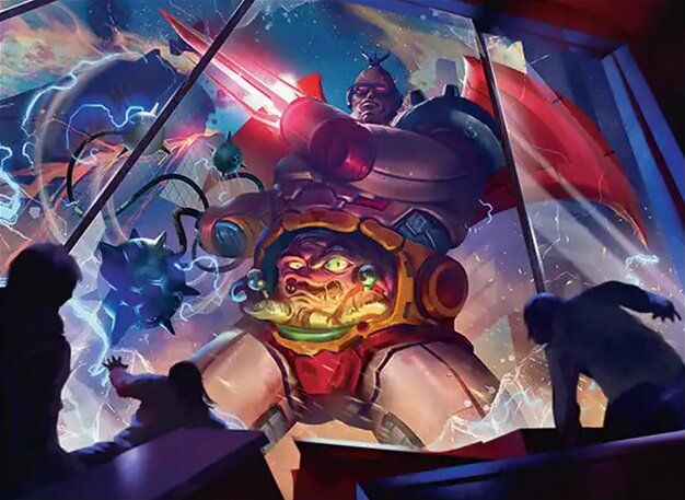 Krang, Utrom Warlord - Illustration by Lordigan