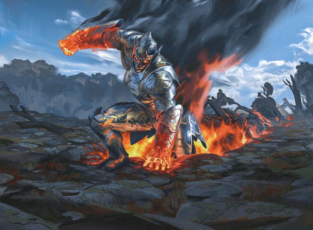 Meteor Golem - Illustration by Lake Hurwitz