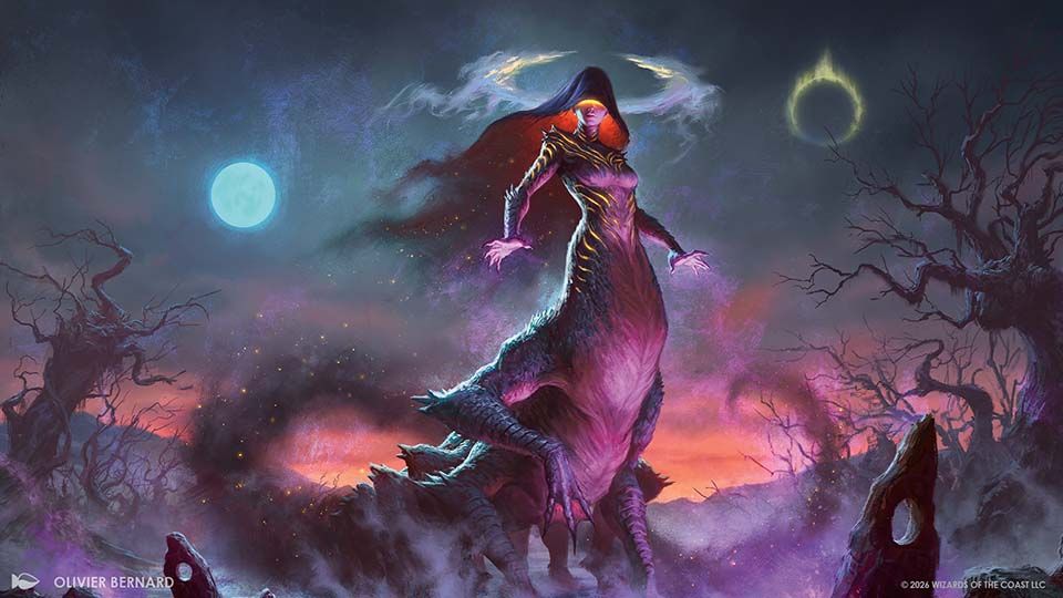 Moonshadow - Illustration by Olivier Bernard