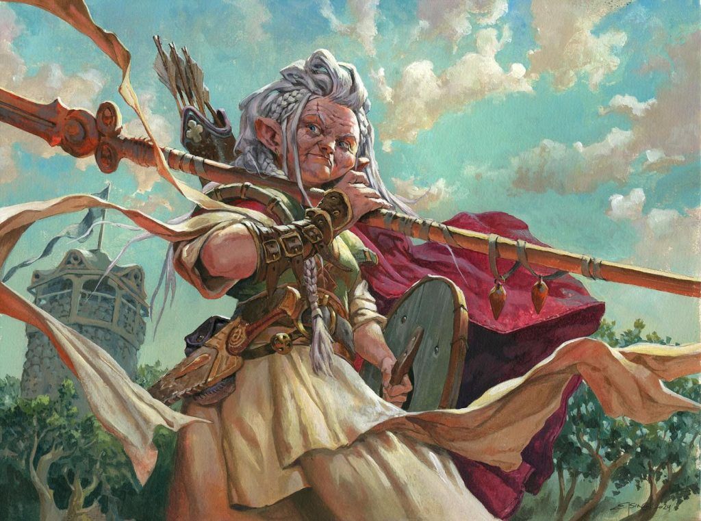 Brigid, Clachan's Heart - Illustration by Jesper Ejsing