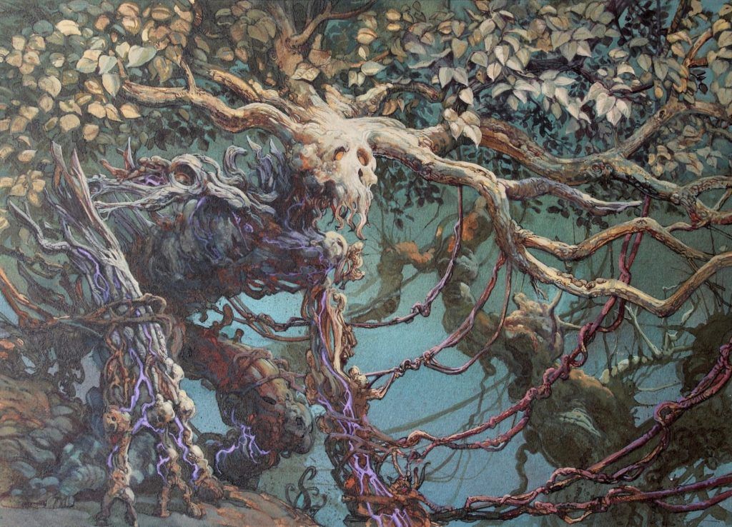 Doran, Besieged by Time - Illustration by Carl Critchlow