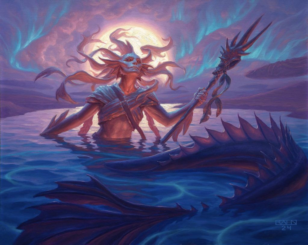 Eclipsed Merrow - Illustration by Chris Rahn