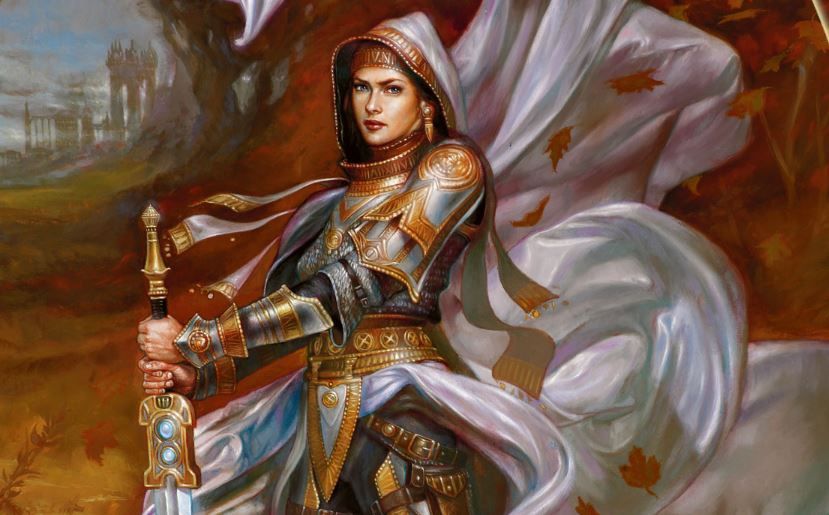 Elspeth, Knight-Errant - Illustration by Volkan Baga