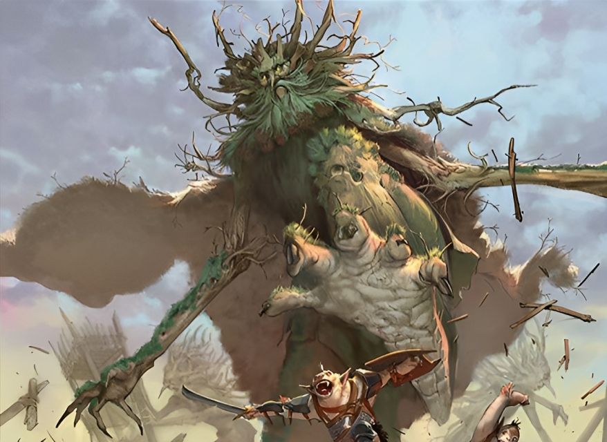 Fangorn, Tree Shepherd - Illustration by Jesper Ejsing