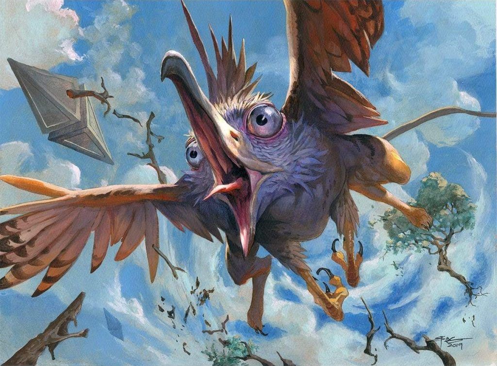 Fearless Fledgling - Illustration by Jesper Ejsing