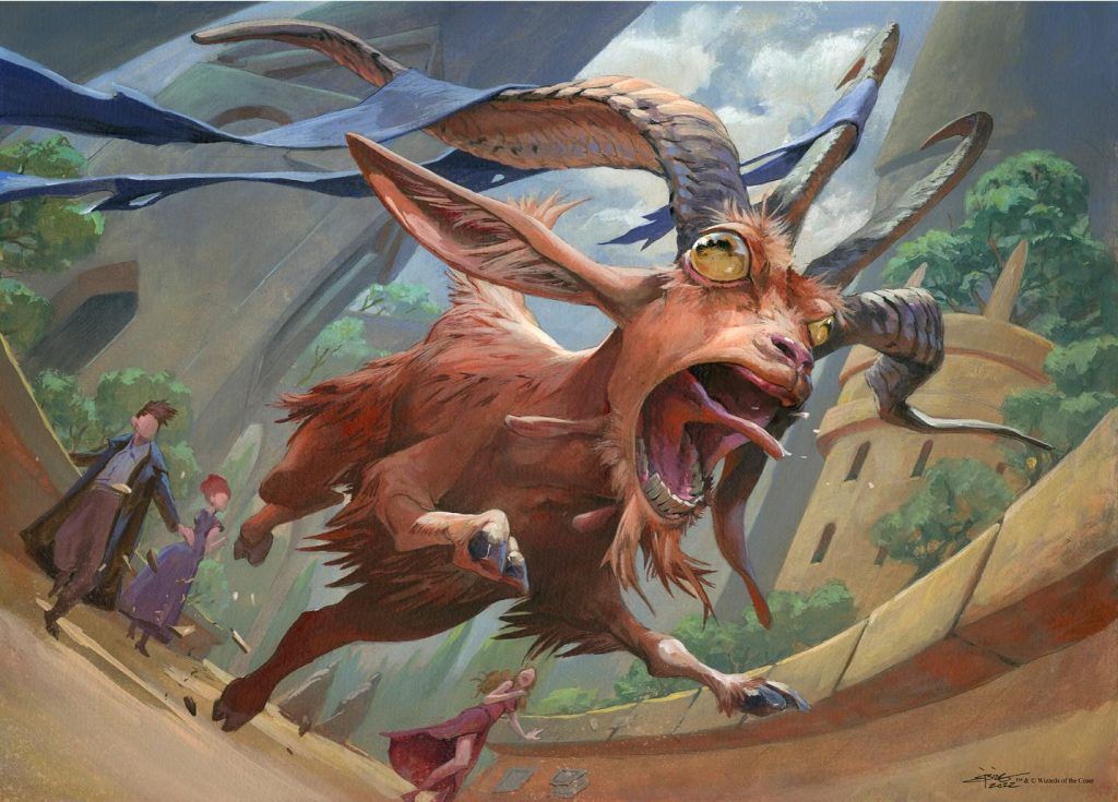 Frantic Scapegoat - Illustration by Jesper Ejsing