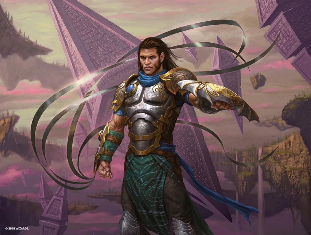Gideon, Ally of Zendikar - Illustration by Eric Deschamps