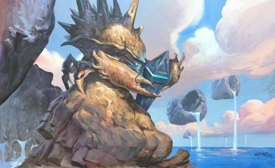 Hedron Crab - Illustration by Jesper Ejsing