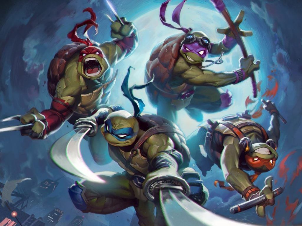 Heroes in a Half Shell - Illustration by Victor Maury