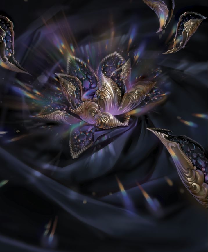 Jeweled Lotus (Commander Masters) - art by Olena Richards