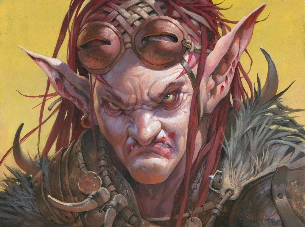 Llanowar Elves - Illustration by Jesper Ejsing