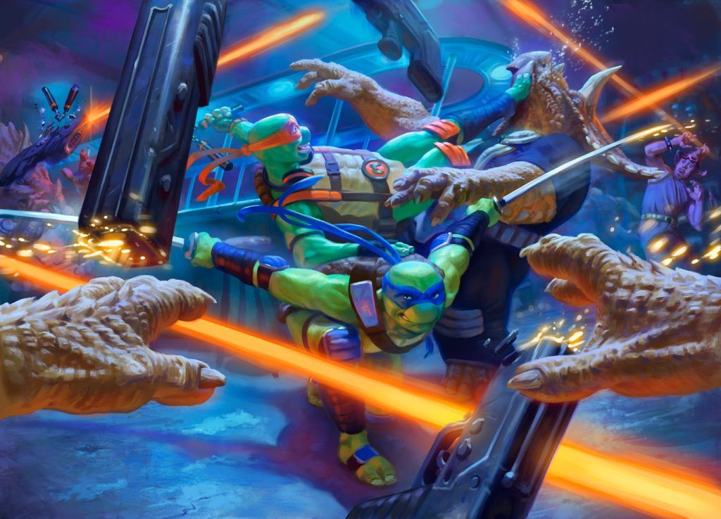 Mikey & Leo, Chaos & Order - Illustration by Jason Rainville